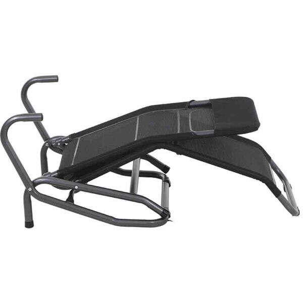 SIENA GARDEN Bito Kippliege anthrazit / schwarz